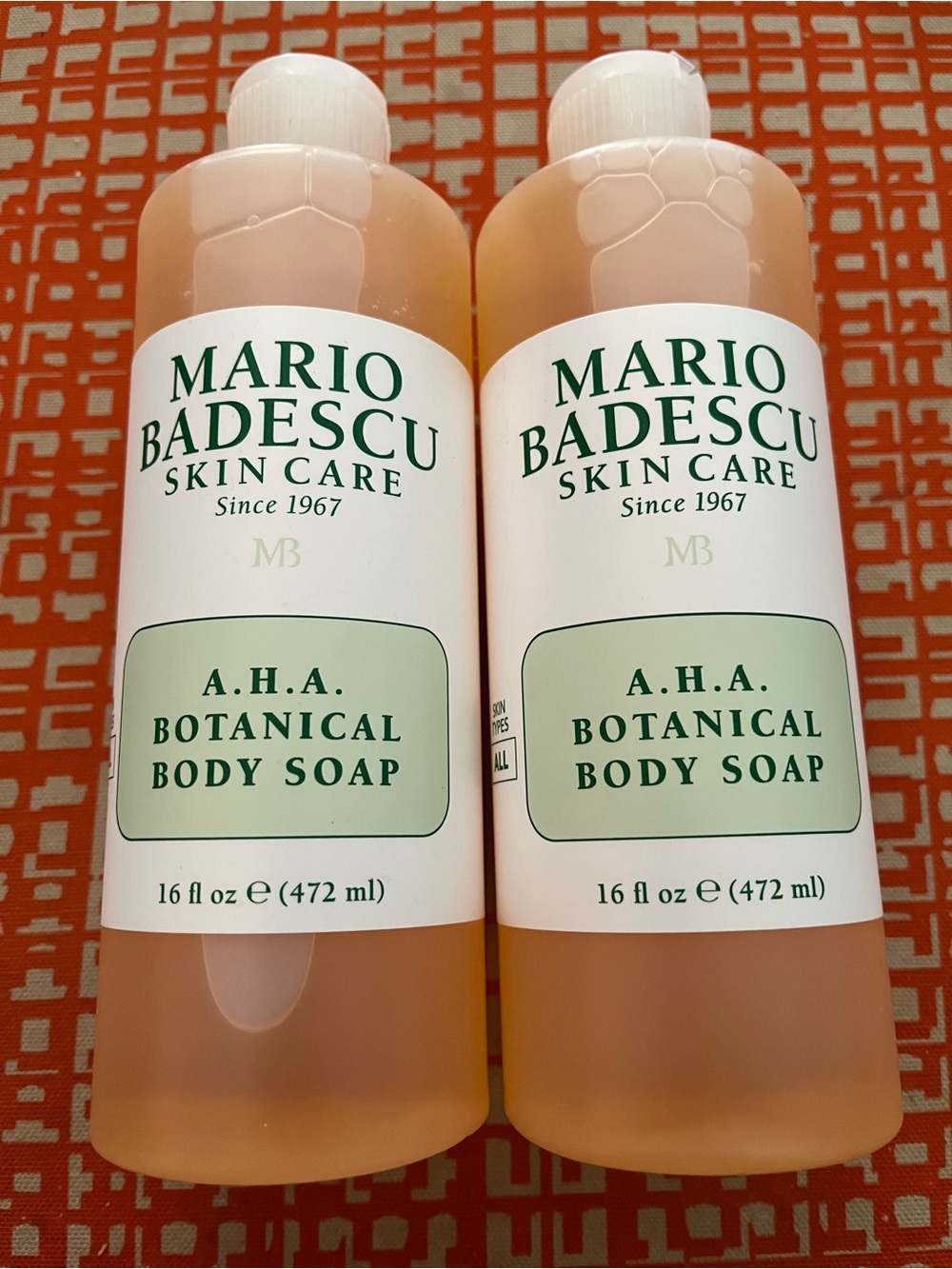 Mario Badescu A.H.A. Botanical Body Soap - 472ml